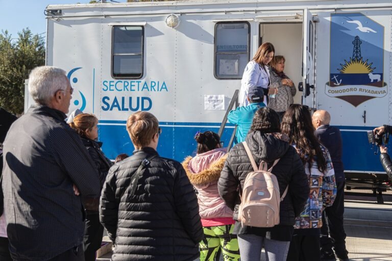 Se realizaron más de 2200 intervenciones en el Mega tráiler de salud