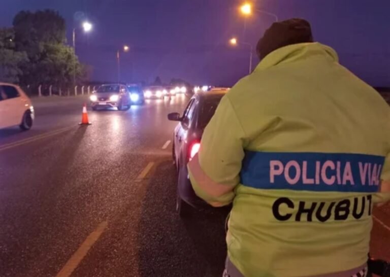 Fuertes operativos de control en rutas chubutenses durante Semana Santa