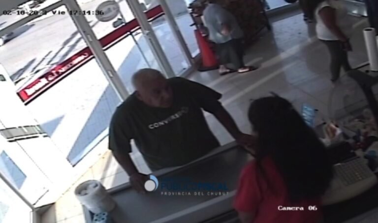 Compró un cordero con una tarjeta robada, quedó filmado y lo descubrieron