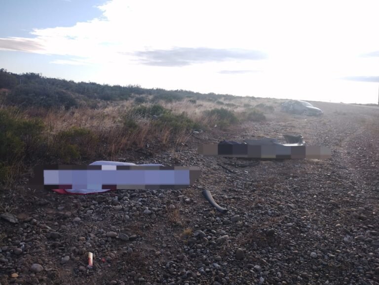 Tragedia en Ruta 3: dos personas fallecidas y heridos