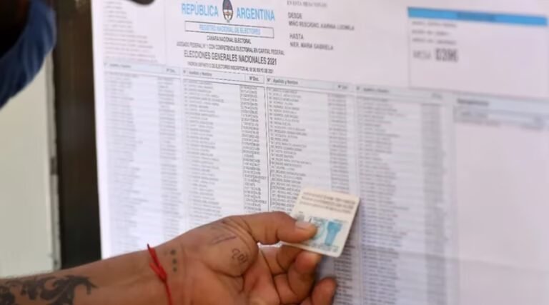 La Justicia electoral publicó el padrón provisorio para las PASO y las generales