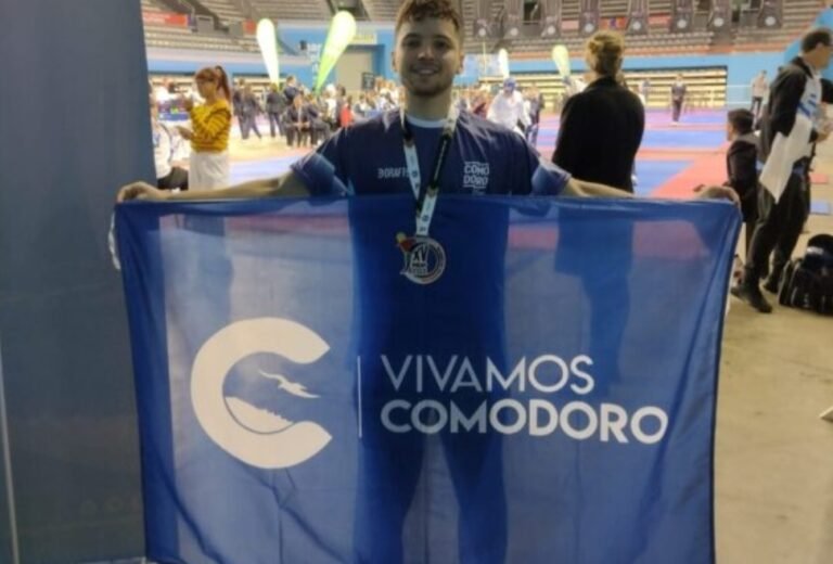 El comodorense, Micael Ruhmling, logró una medalla de bronce en el Panamericano de Mar del Plata