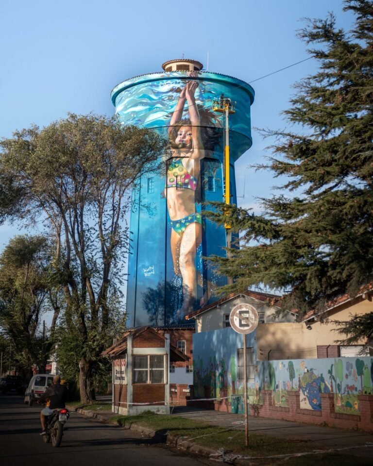 Otro triunfo argentino: el increíble mural que fue elegido como el mejor del mundo