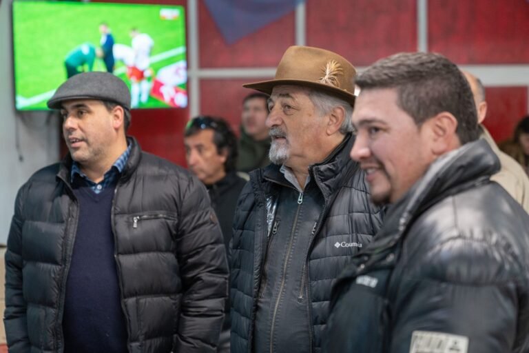 Macharashvili y Sampaoli recorrieron el avance de obras del Club Huracán
