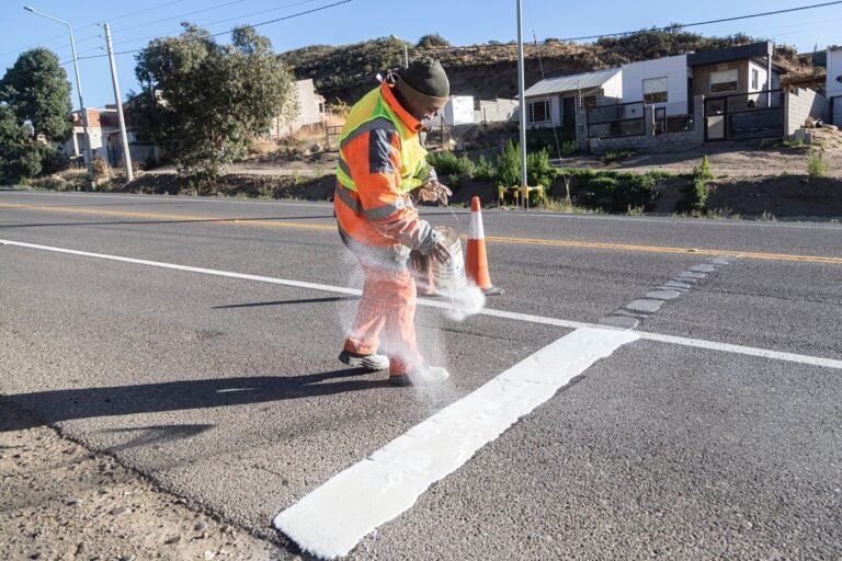 Las tareas de demarcación en el Camino Roque González están cerca de su finalización