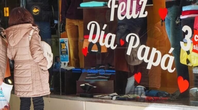 Día del Padre: fuerte caída de las ventas, pese a las promociones que ofrecieron los comercios
