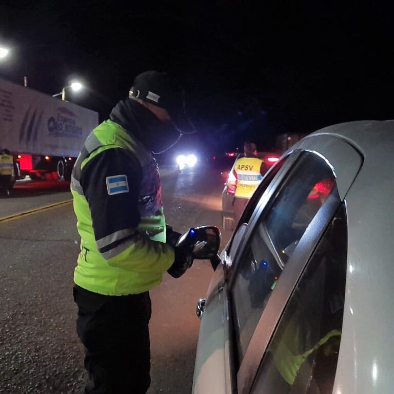 Controlaron más de 6 mil vehículos y se detectaron 43 conductores alcoholizados