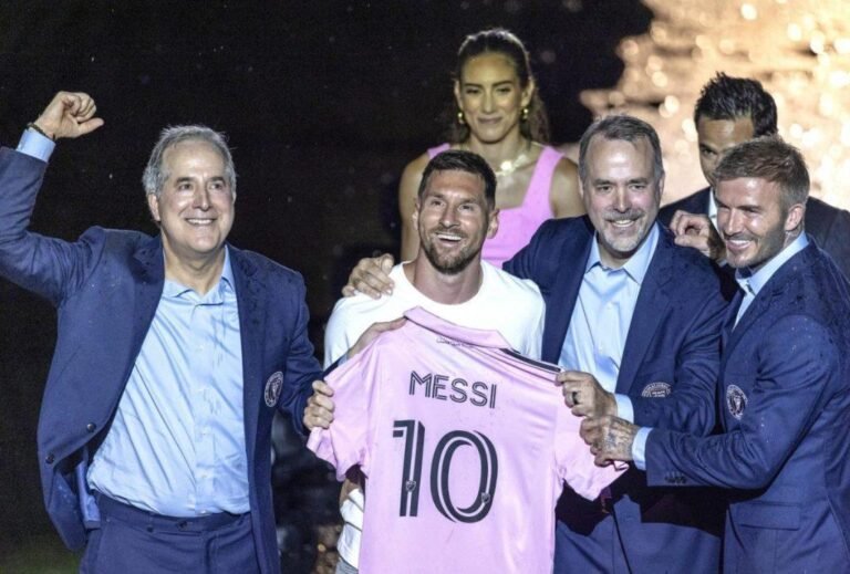 Furor por la camiseta de Messi de Inter Miami: ventas agotadas y números récord