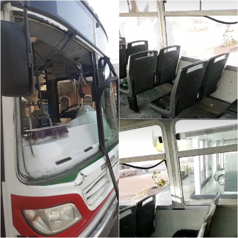 Suspensión del servicio de transporte público