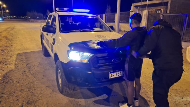 Originó un incendio de pastizales, atacó a un patrullero y quedó detenido