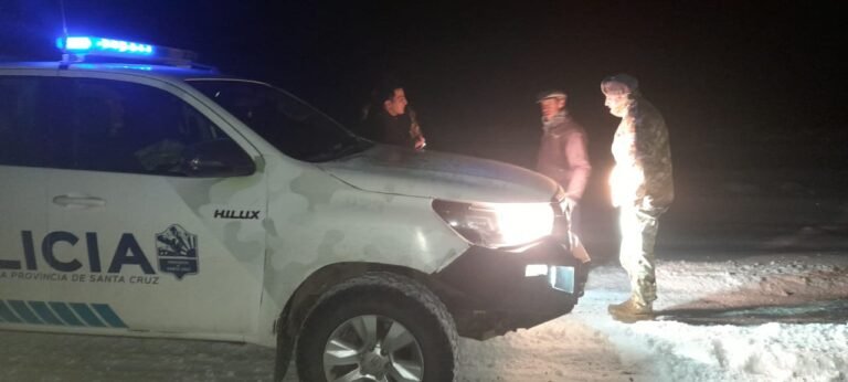 Encontraron con principio de hipotermia al peón que se encontraba desaparecido