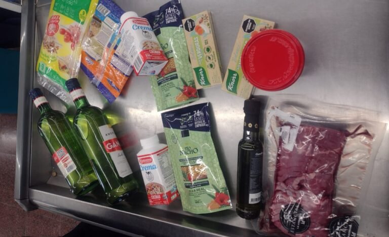 Quiso llevar sin pagar mercaderia de un supermercado