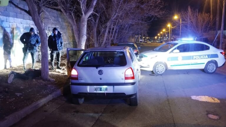 Lo detuvieron en un control con un revólver calibre 22