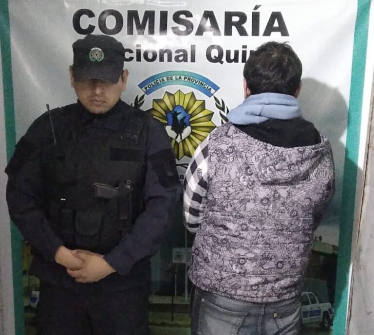 Golpeó a un chófer de colectivo y quedó detenido