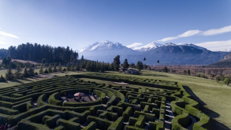 El laberinto más grande de Sudamérica está en Chubut