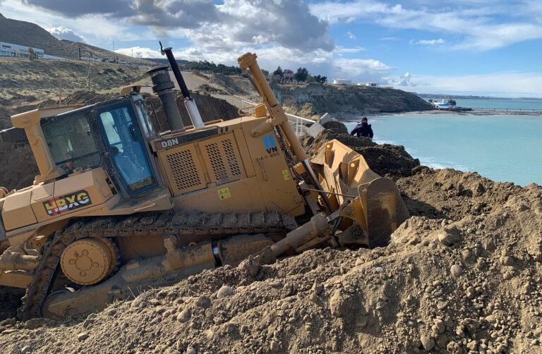 Iniciaron los trabajos de movimiento de suelo en la Ruta 3