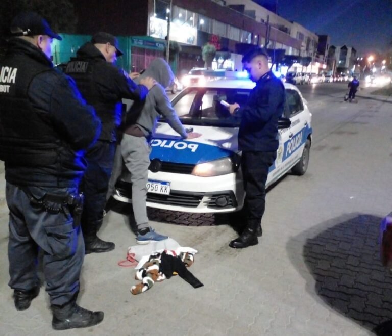 Sustrajo prendas de vestir y fue preso
