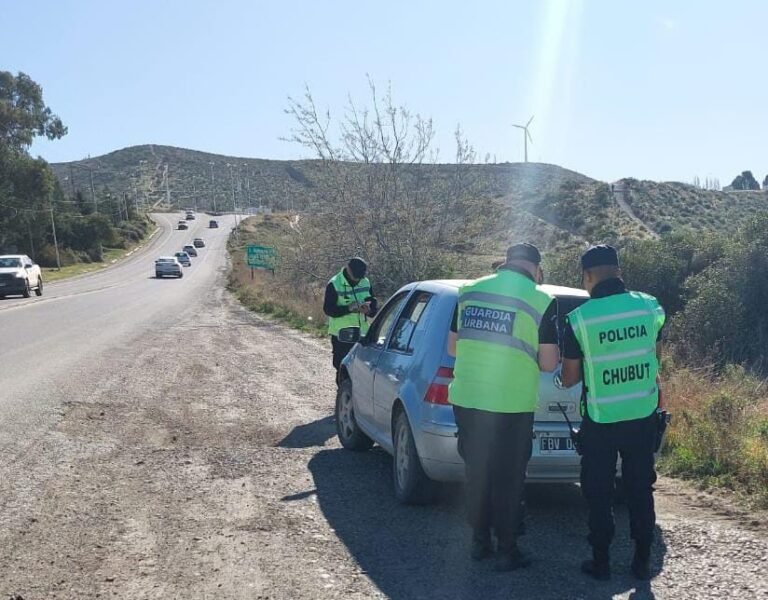 Circulaba en un auto robado y lo detuvieron en un control