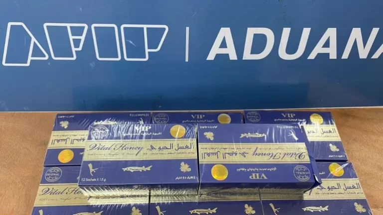 La Aduana evitó el contrabando de “la miel del amor”