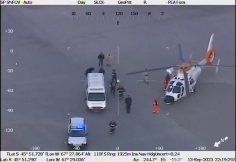 Prefectura realizó dos aeroevacuaciones y asistió a dos tripulantes enfermos