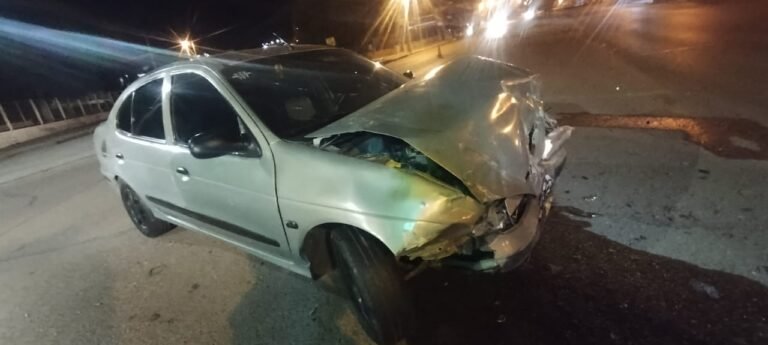 Conductores dieron alcoholemia positiva tras un accidente vial