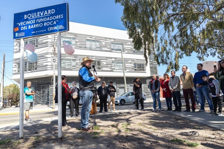 Othar acompañó el 59° Aniversario del barrio Roca y se comprometió a gestionar una sede vecinal