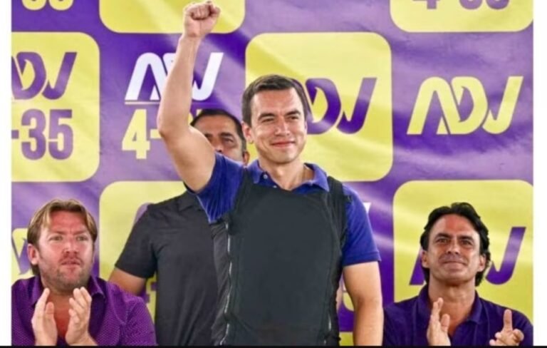 El empresario Noboa ganó el balotaje y es el presidente electo de Ecuador