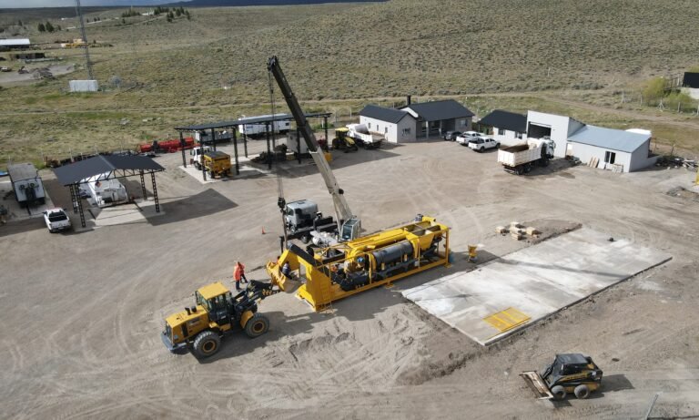 Vialidad Nacional instala su primera planta de asfalto propia