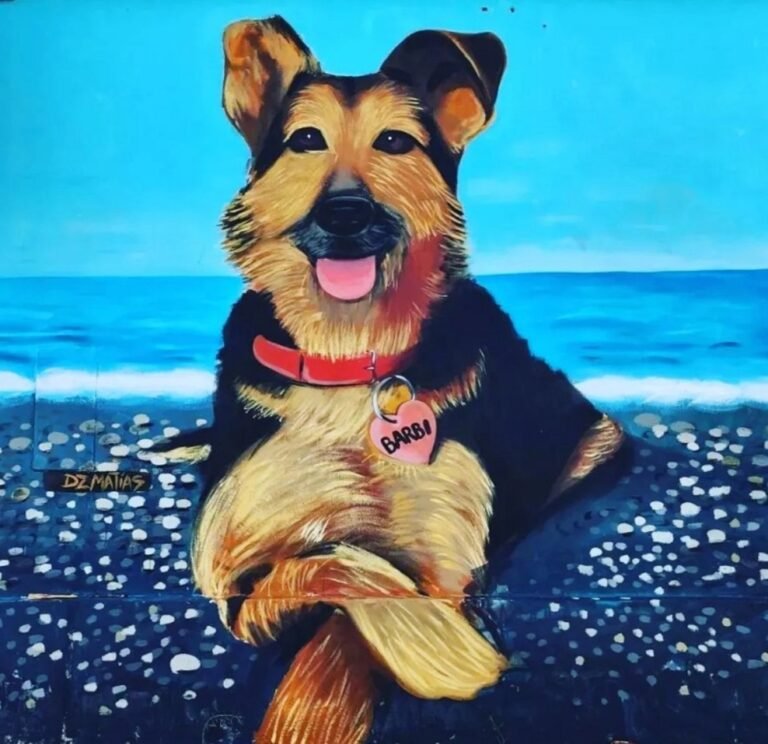Honrarán a los animales fallecidos en el mural de Barbi, la perra asesinada cruelmente