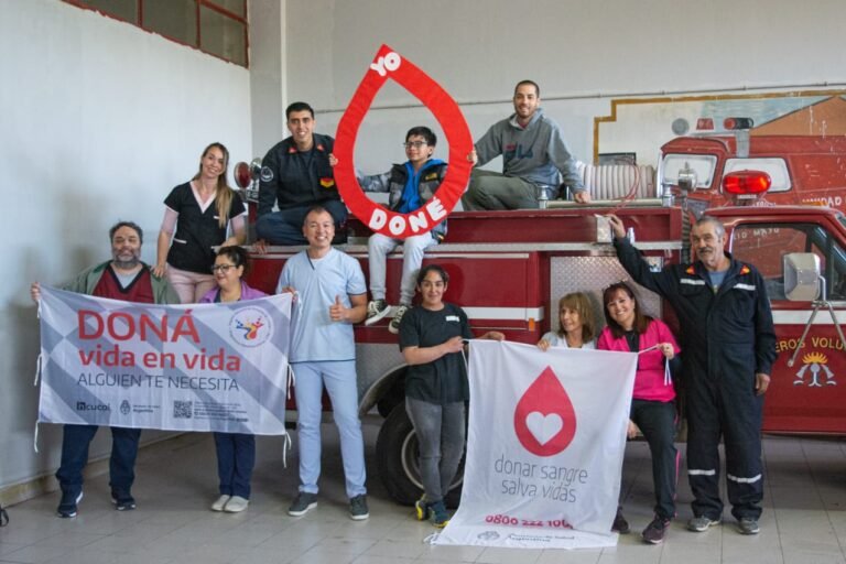 Río Mayo fue sede de la primera jornada de donación de sangre en la zona rural