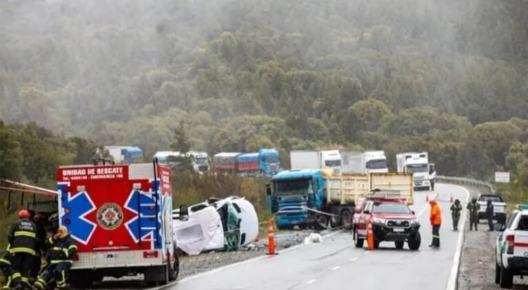 Choque fatal en Ruta 40: hay al menos seis fallecidos