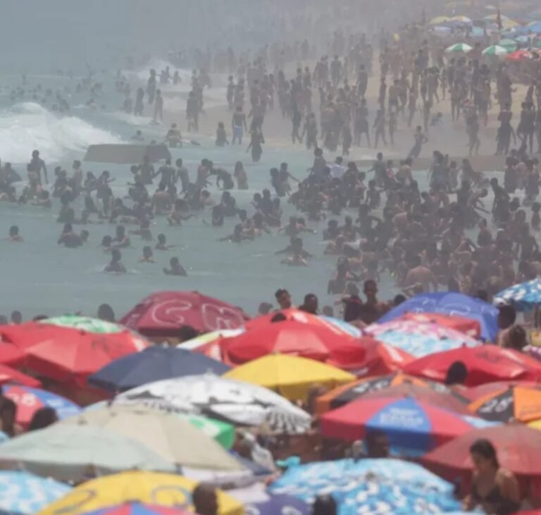 Calor extremo en Brasil, alerta roja y sensación térmica récord de 63ºC