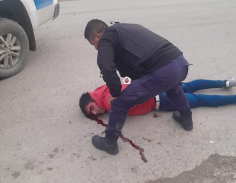 Intento de homicidio con un arma de fuego a Policía