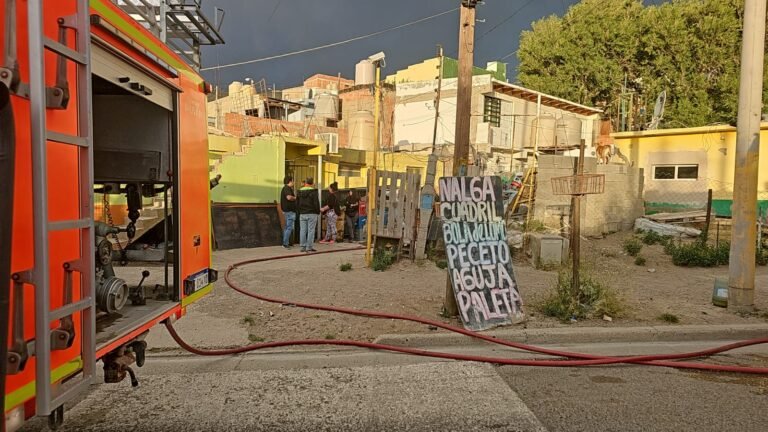 Rescató a las mascotas del vecino cuando se le incendiaba la vivienda