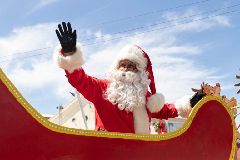 Todo listo para la tradicional llegada de Papá Noel