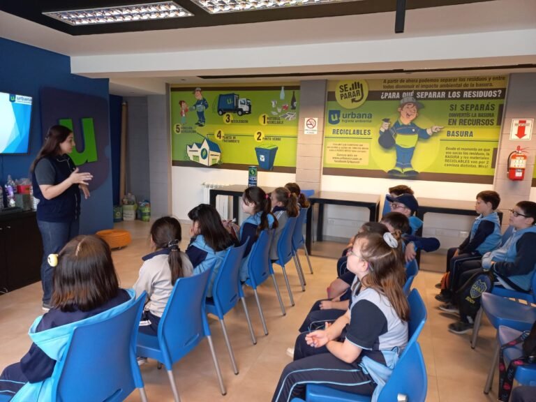 Urbana capacitó a más de 20 mil alumnos en separación de residuos