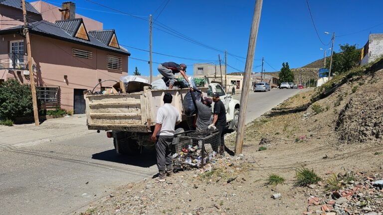 Realizan la limpieza integral de todos los pasajes de los barrios altos de zona sur