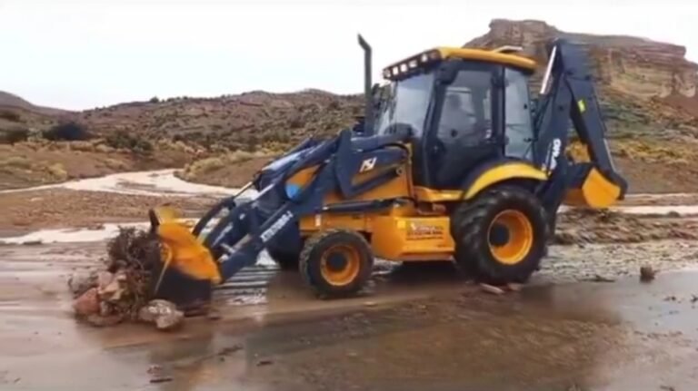 La lluvia intensa complica algunas rutas en Chubut
