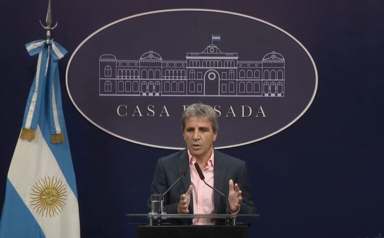 Caputo: «Vamos retirar el capítulo fiscal» de la Ley Ómnibus