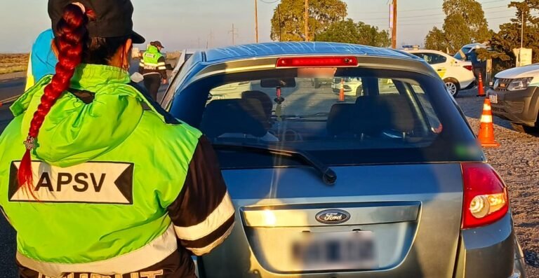 Durante este fin de semana se controlaron más de 9 mil vehículos en todo Chubut
