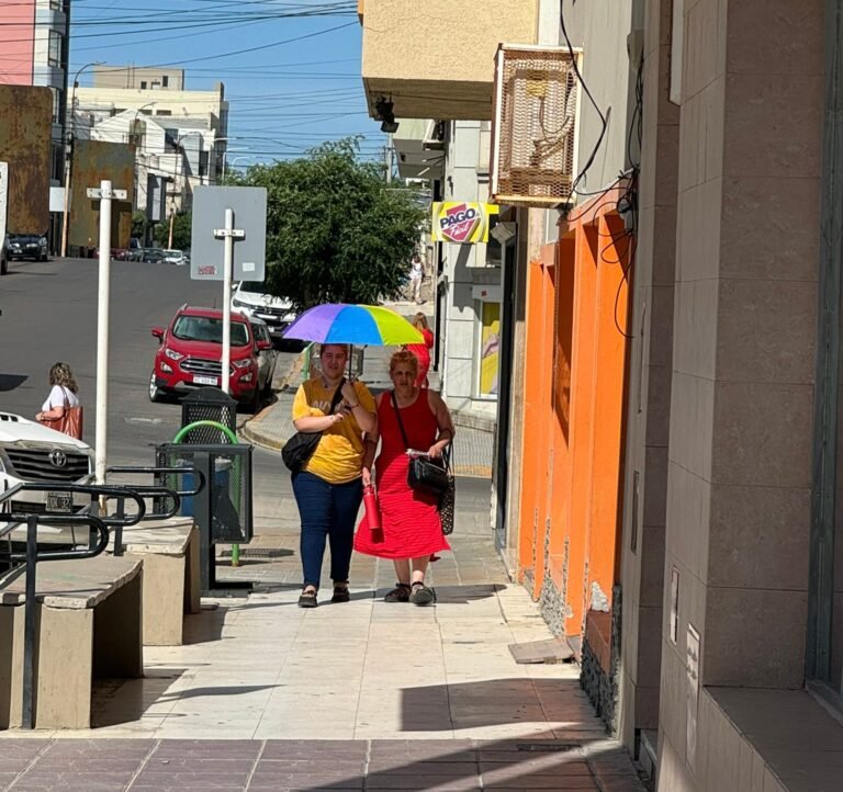 Récord de calor en la Patagonia con temperaturas de más de 40°C: rige alerta naranja y amarillo en varias provincias