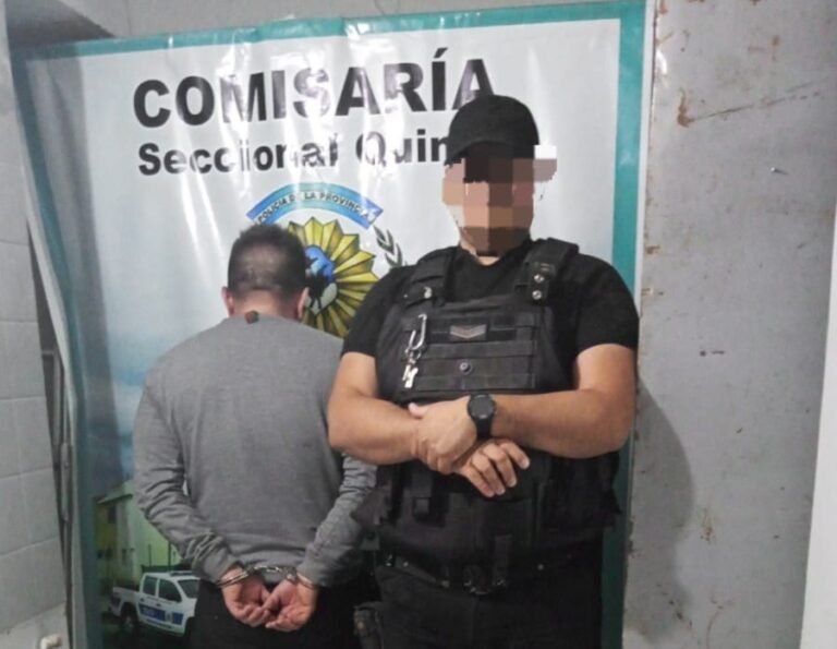 Violó la orden de restricción e ingresó a la casa de su ex pareja: fue detenido