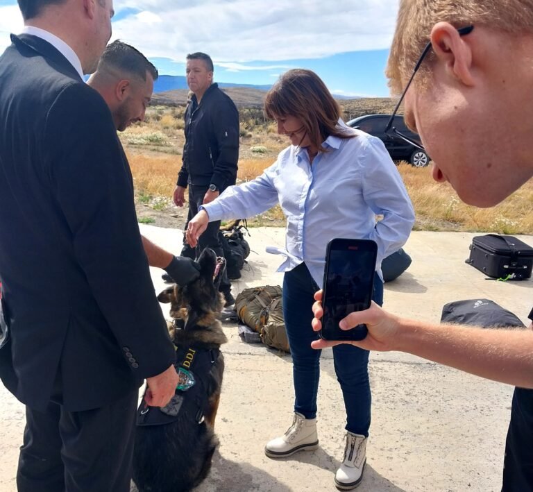 Patricia Burlich participó de un operativo antinarcóticos donde secuestraron cocaína