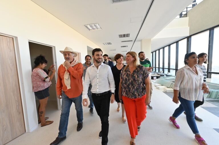 Ciudad Judicial: autoridades provinciales y municipales recorrieron las instalaciones