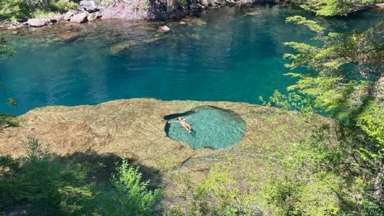 Los Piletones del Río Manso, secreto escondido de la Patagonia
