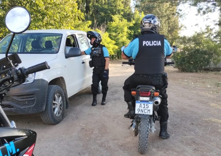 Fuerte despliegue policial durante la última semana en todo Chubut