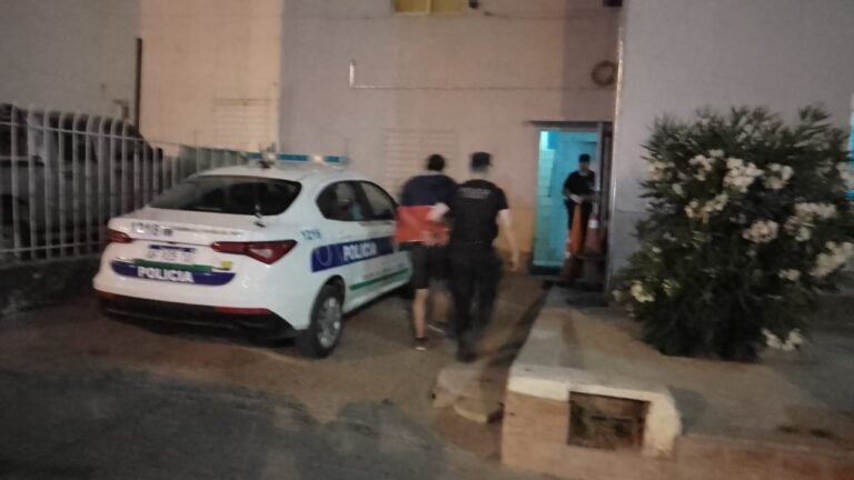 Detuvieron a dos hombres mientras robaban en un local