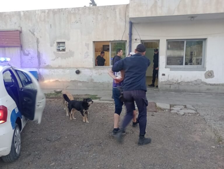 Tras una persecución, lograron detener a un sujeto por violencia de género