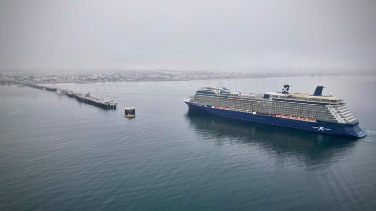 Temporada de Cruceros: Puerto Madryn inicia el año con el crucero más grande