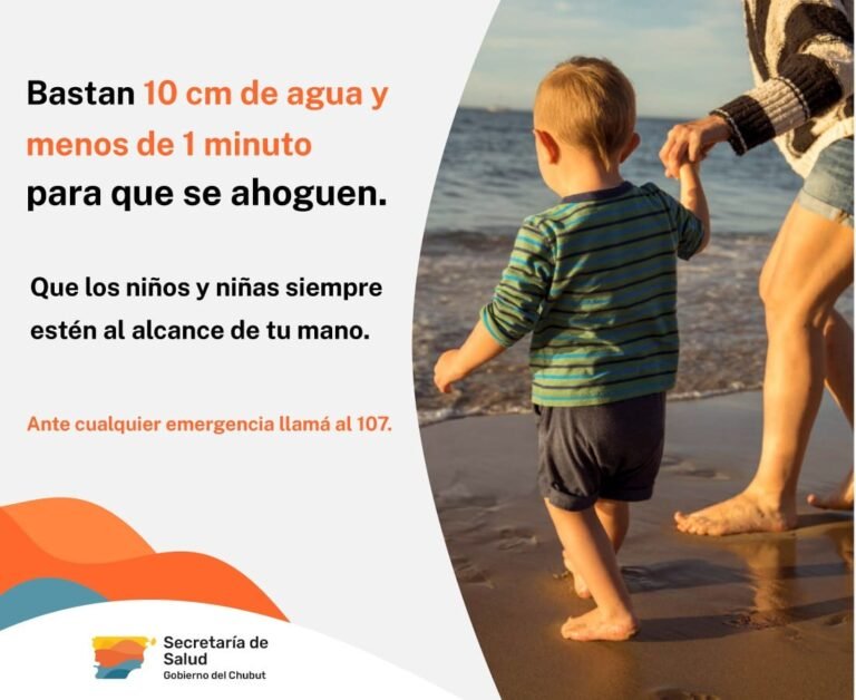 Cuáles son las medidas de cuidado para prevenir el ahogamiento de los menores de edad